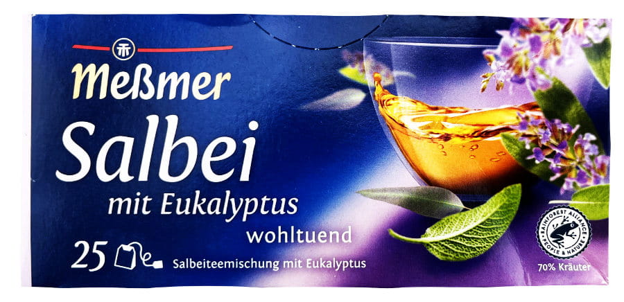 Meßmer Salbei Mit Eukalyptus 25er 43,75g