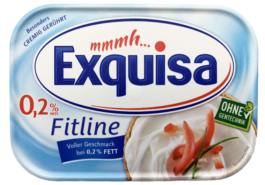 Exquisa Frischkäse Fitline 0,2% Fett 200g