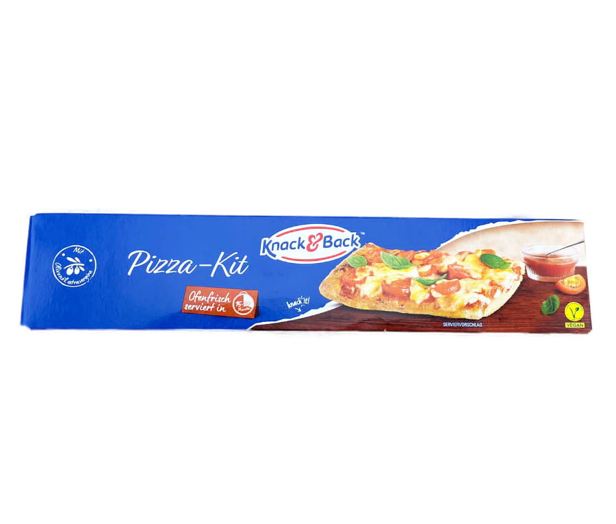 Knack und Back Pizza Kit Teig und Sauce 600g