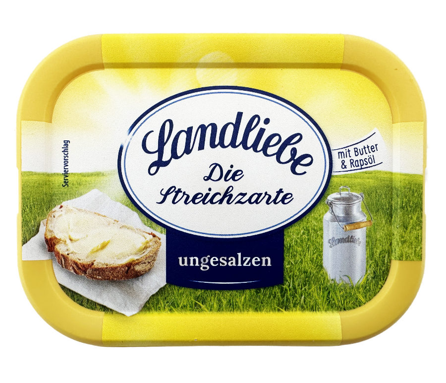 Landliebe Die Streichzarte Ungesalzen 250g