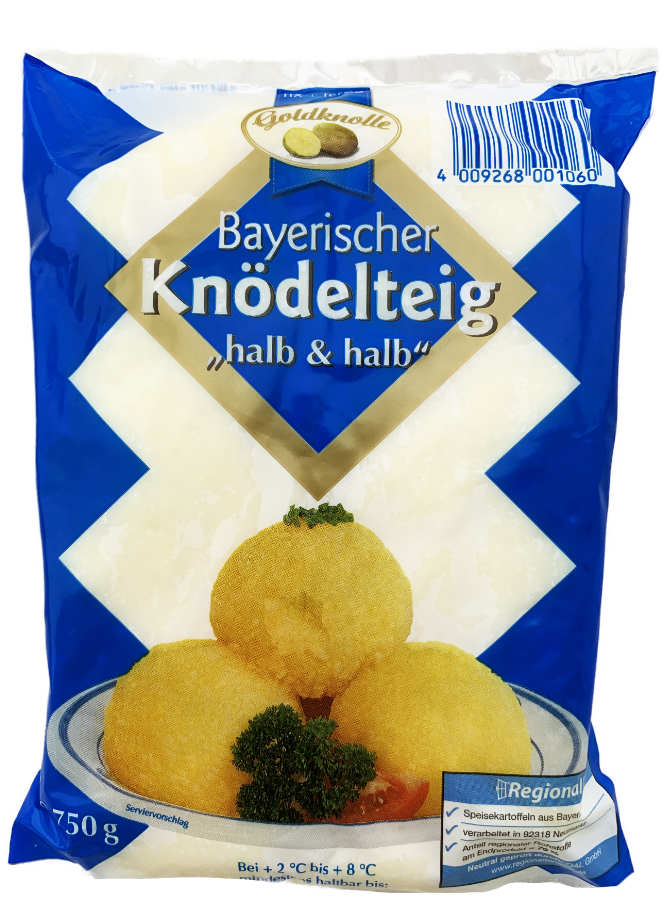 Bayerischer Knödelteig Halb&Halb 750g 