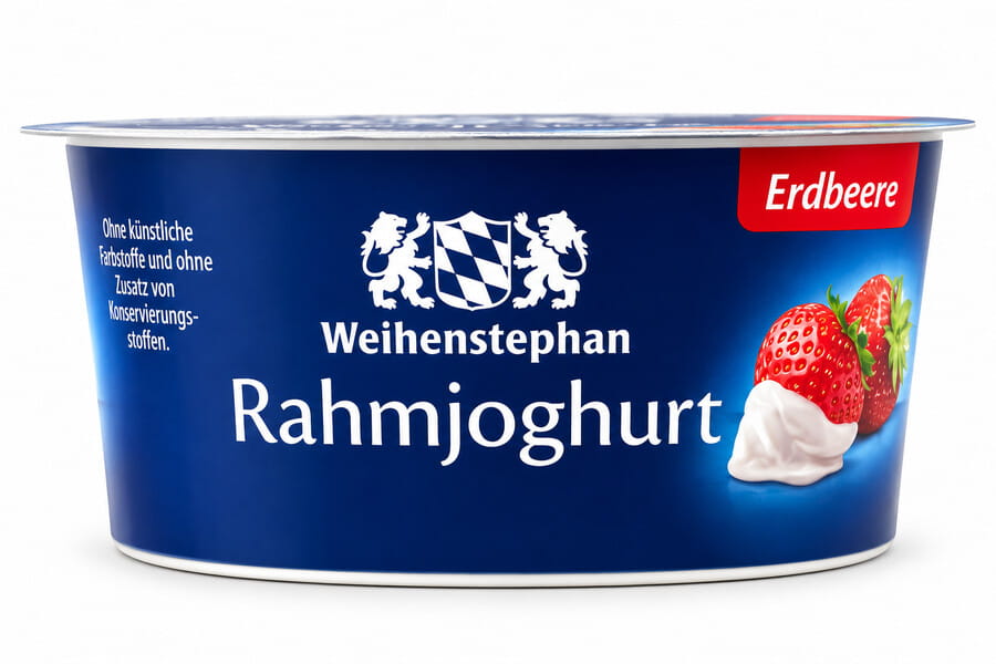 Weihenstephan Rahmjoghurt Erdbeere 150g