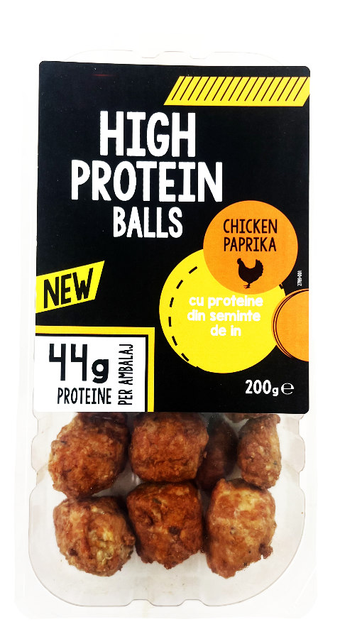 High Protein Mini Geflügel Frikadellen Paprika 200g