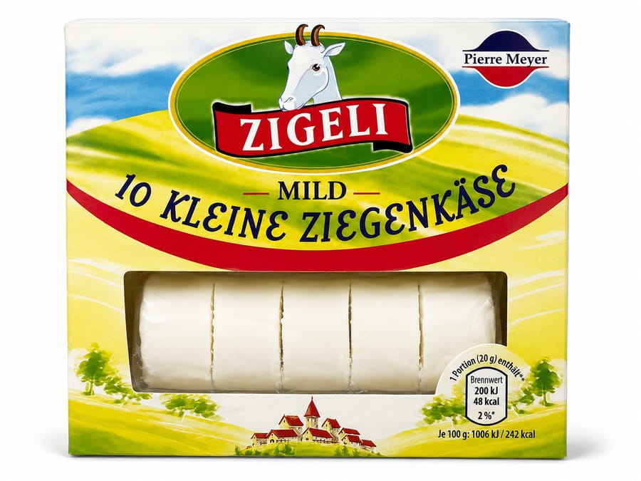 kleine Ziegenkäse 10er 200g