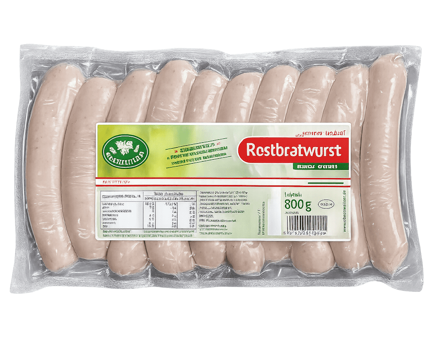 Eberswalder Rostbratwurst 10er 800g 
