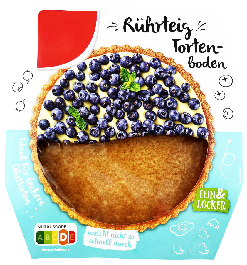 Rührteig Tortenboden 300g