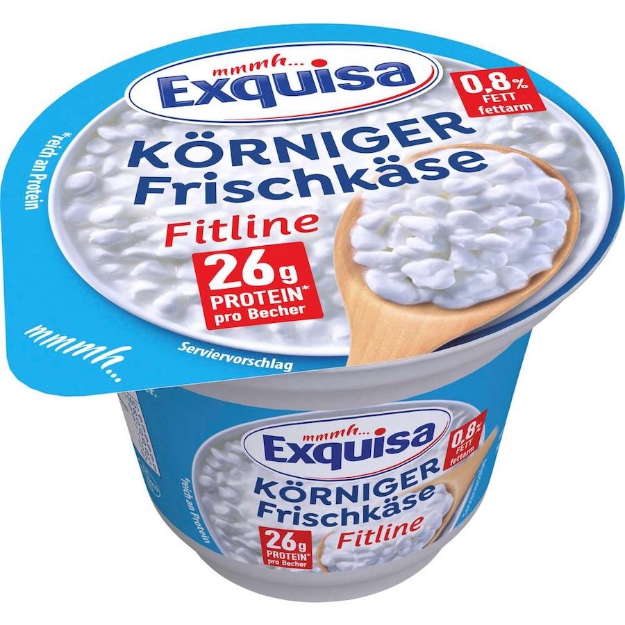 Exquisa körniger Frischkäse Fitline 200g