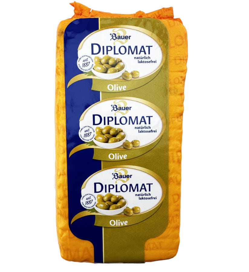 Bauer Diplomat Käse Oliven XXXL Stück ca 2200g  