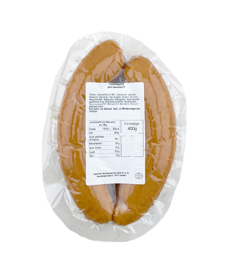 Fleischwurst Geräuchert 2er 400g