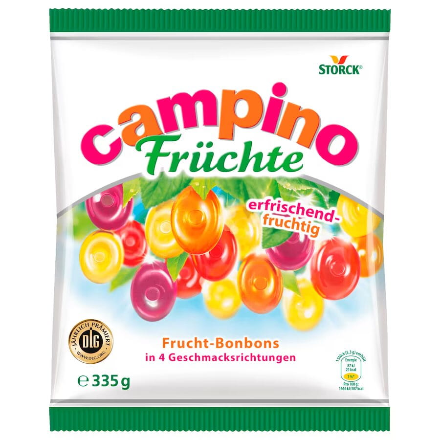 Storck Campino Früchte Bonbons 335g