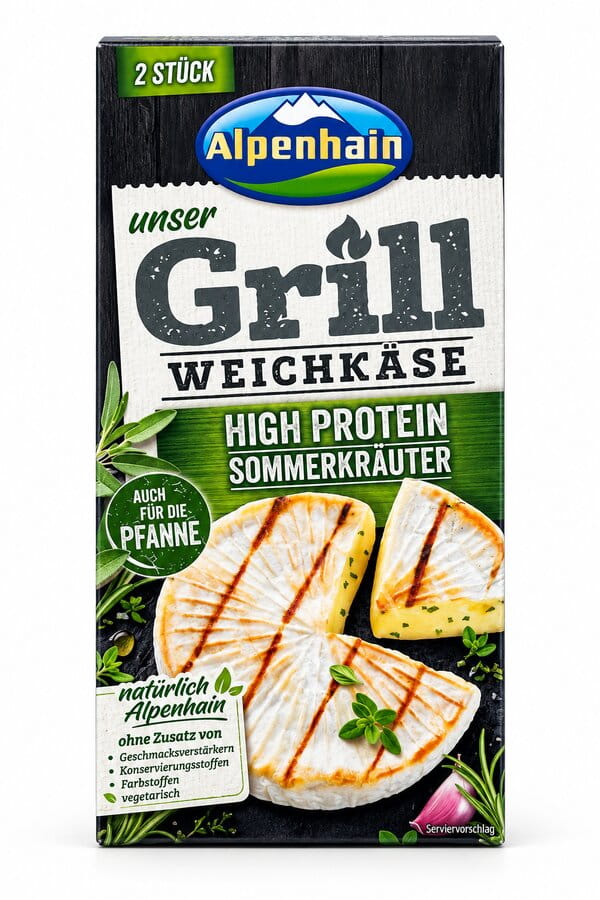 Alpenhain Grill Weichkäse Sommerkräuter 2er 200g