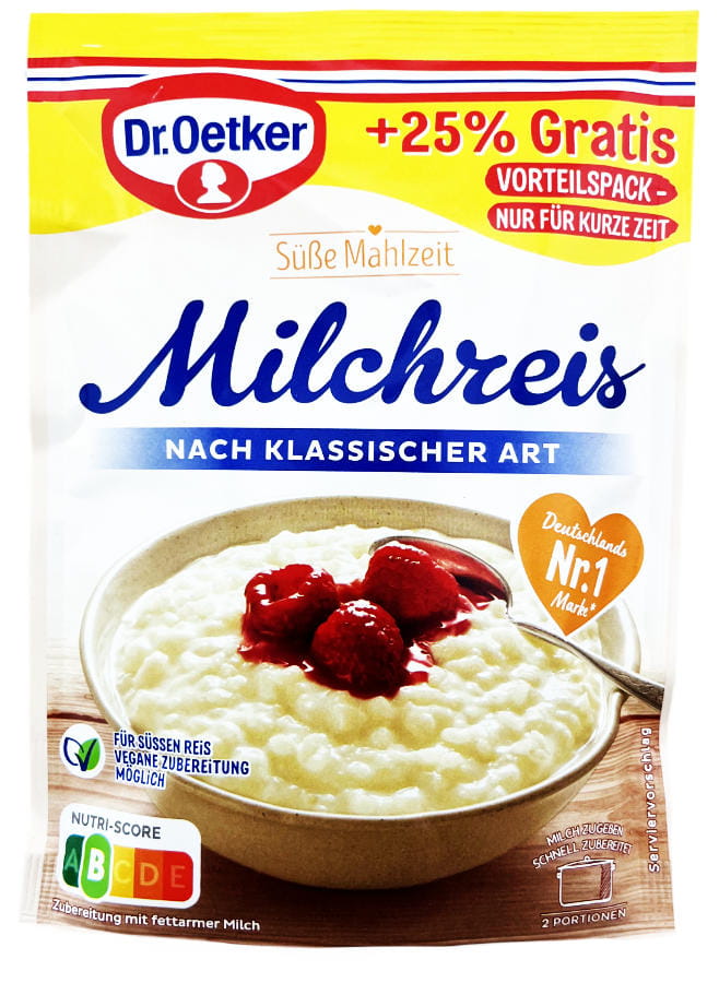Dr. Oetker® klassischer Milchreis XL 157g