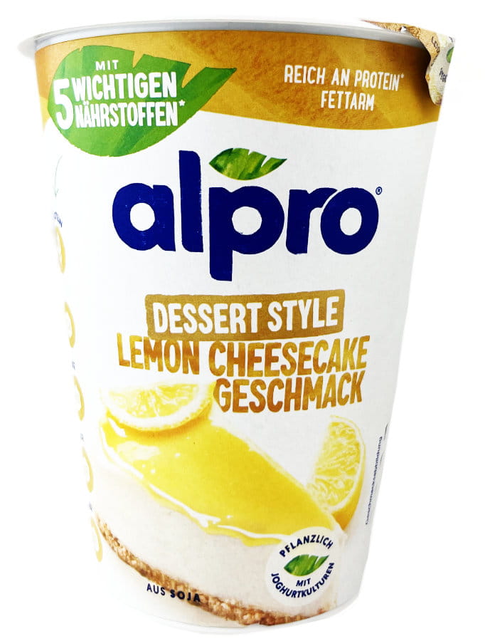 Alpro Soja Joghurtalternative Zitrone Käsekuchen 400g