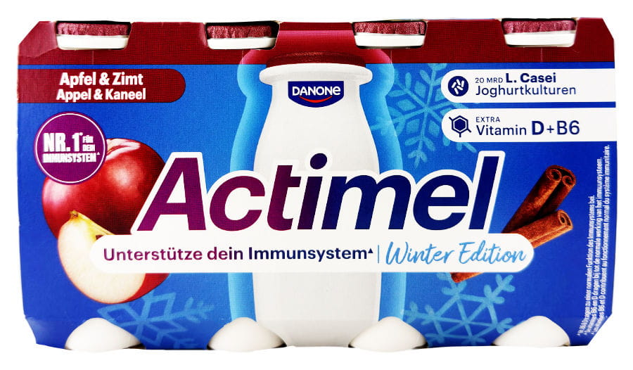 Danone Actimel Apfel Zimt 8er 800g 