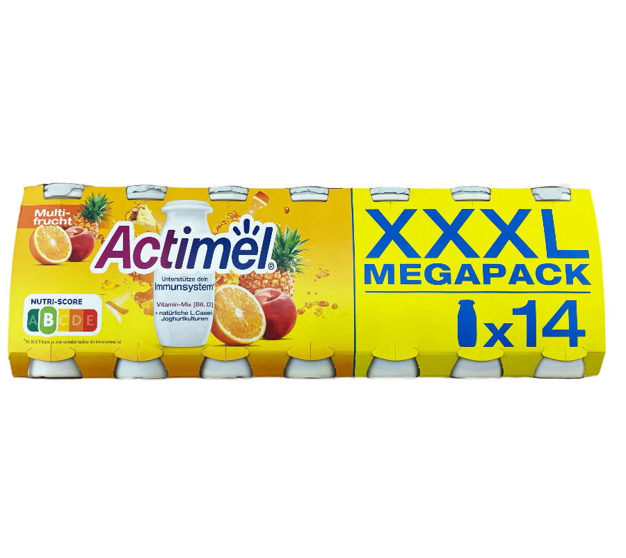 Danone Actimel Joghurt Protect Multifrucht 14er 1400g