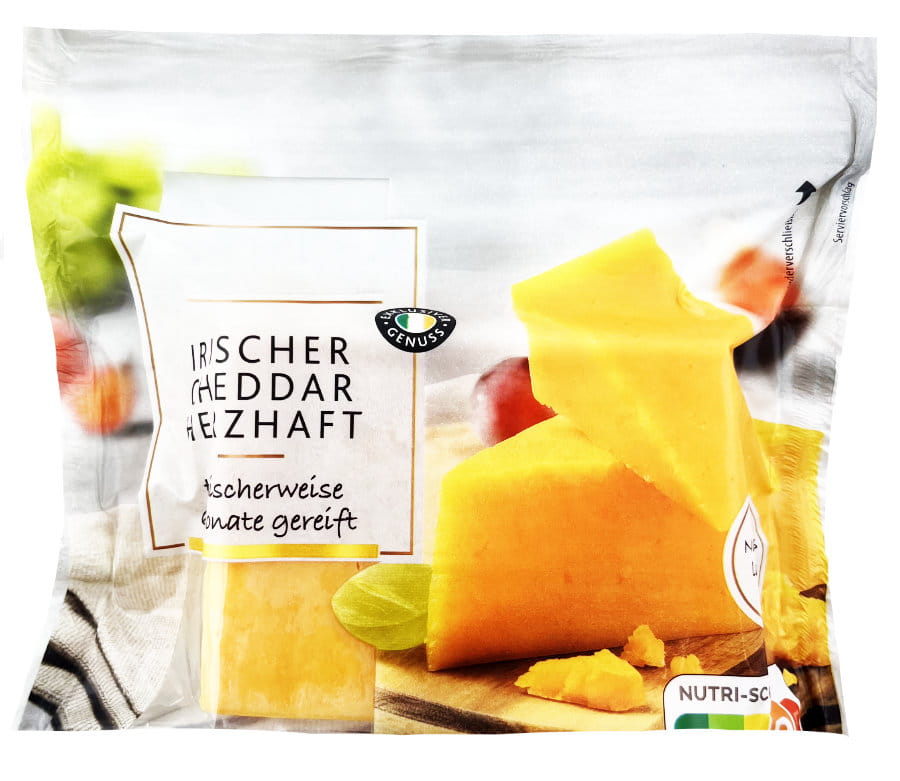 Original Irischer Cheddar Herzhaft Am Stück 250g