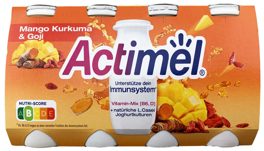 Danone Actimel Mango Kurkuma & Goji Beere 8er 800g