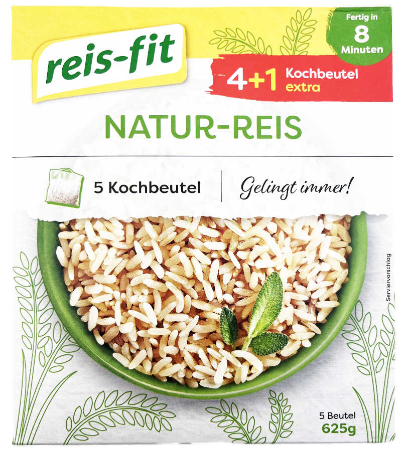Natur Reis 5er 625g