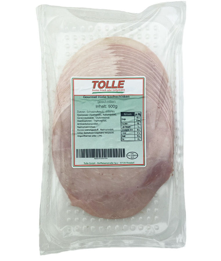 Tolle Gourmet Hinterkochschinken XXL 500g