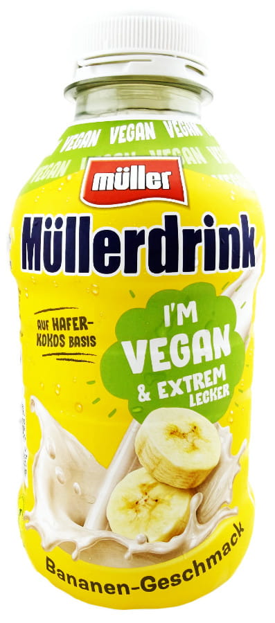VEGAN Müllerdrink Bananengeschmack 400ml