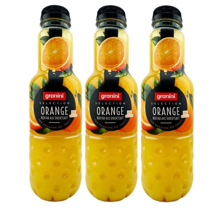 3x Granini Selection Orange 0,75L