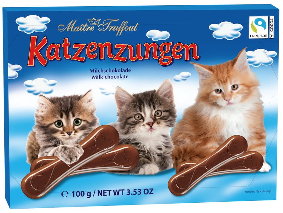 Katzenzungen Vollmilch 100g