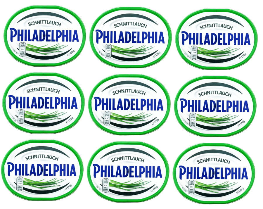 9x Philadelphia Schnittlauch 175g