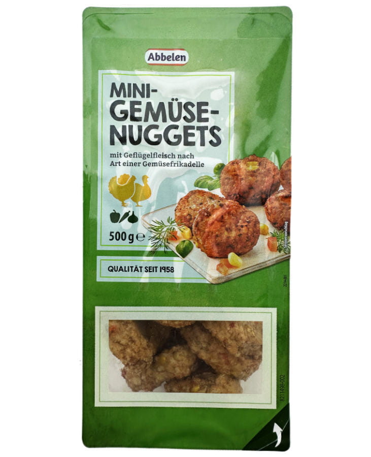 Abbelen Mini Gemüse Nuggets 500g