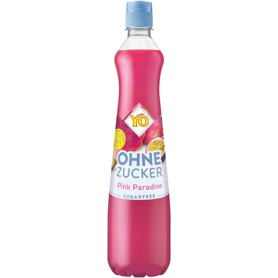 Yo Sirup Ohne Zucker Pink Paradise 700ml
