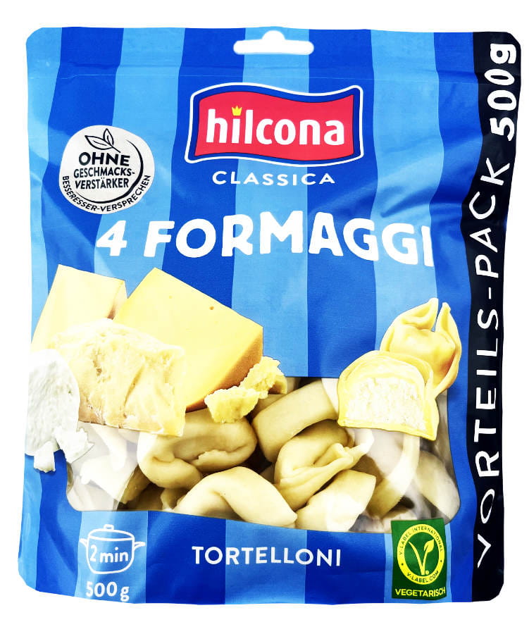 Hilcona Tortelloni 4 Formaggi XXL 500g
