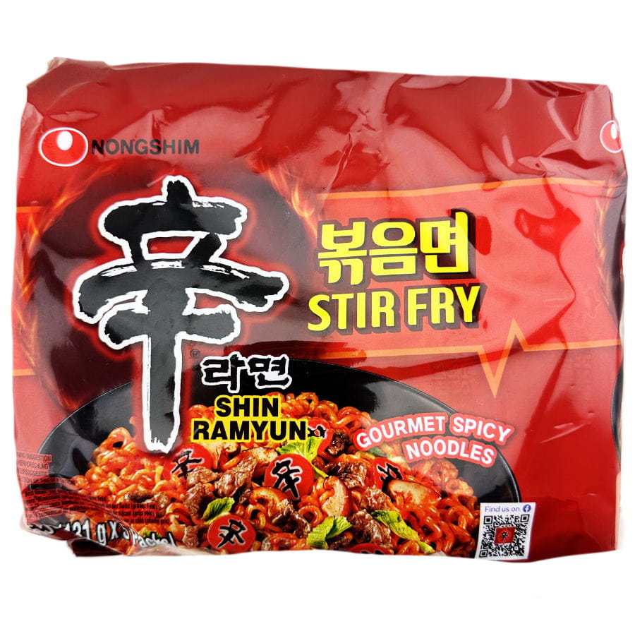 Nongshim Ramen Shin Ramyun Stir Fry süss scharf 5er 655g