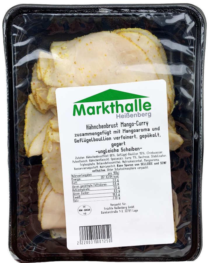Markthallen Hähnchenbrust ungleiche Scheiben ca 200g