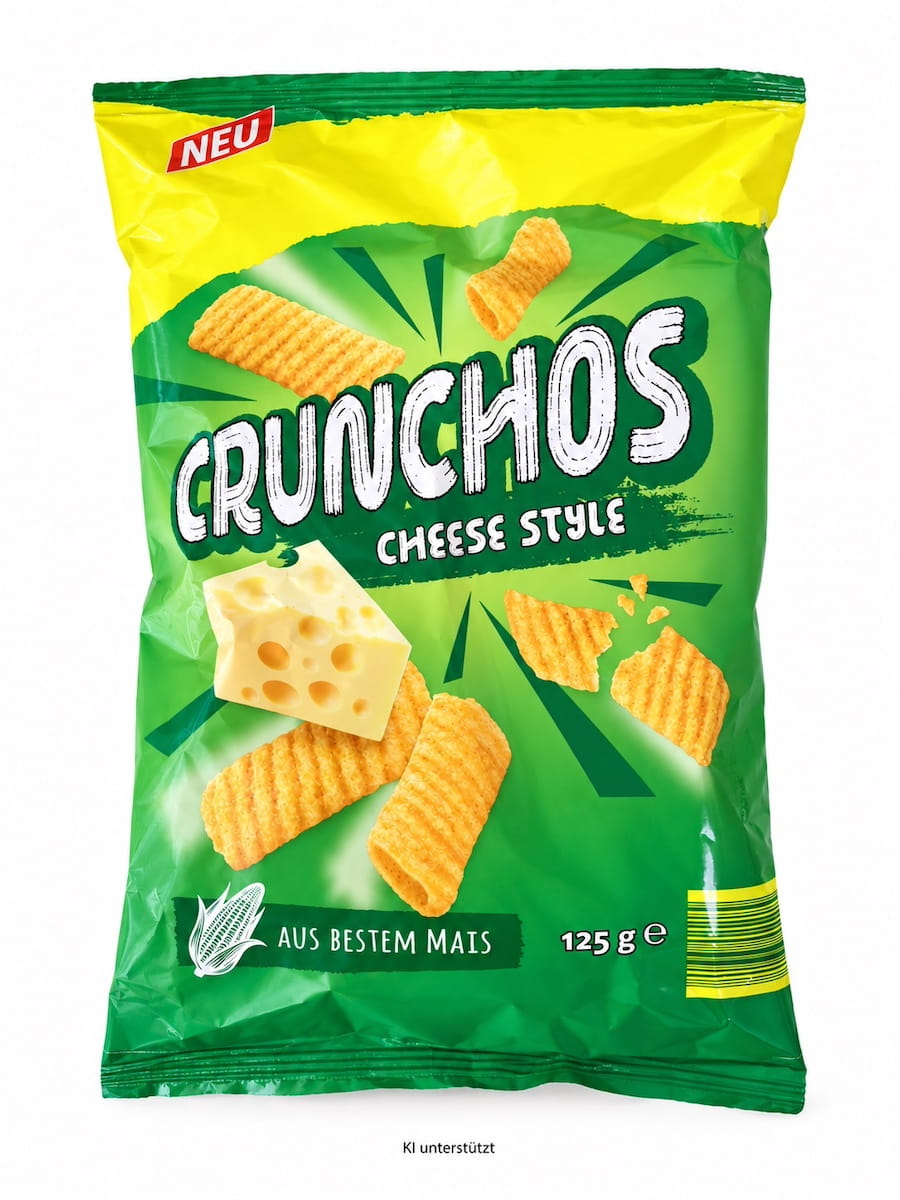 Crunchos Cheese Style 125g 