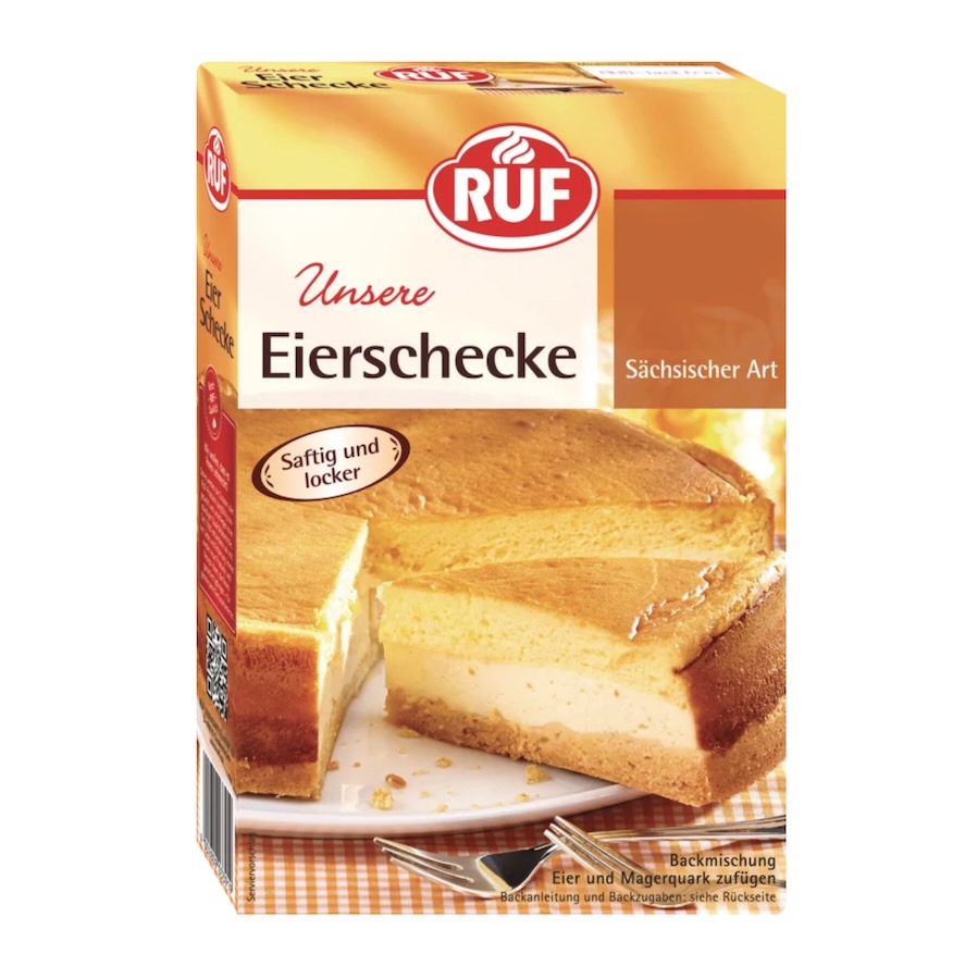 RUF Backmischung Eierschecke Sächsischer Art 462g  