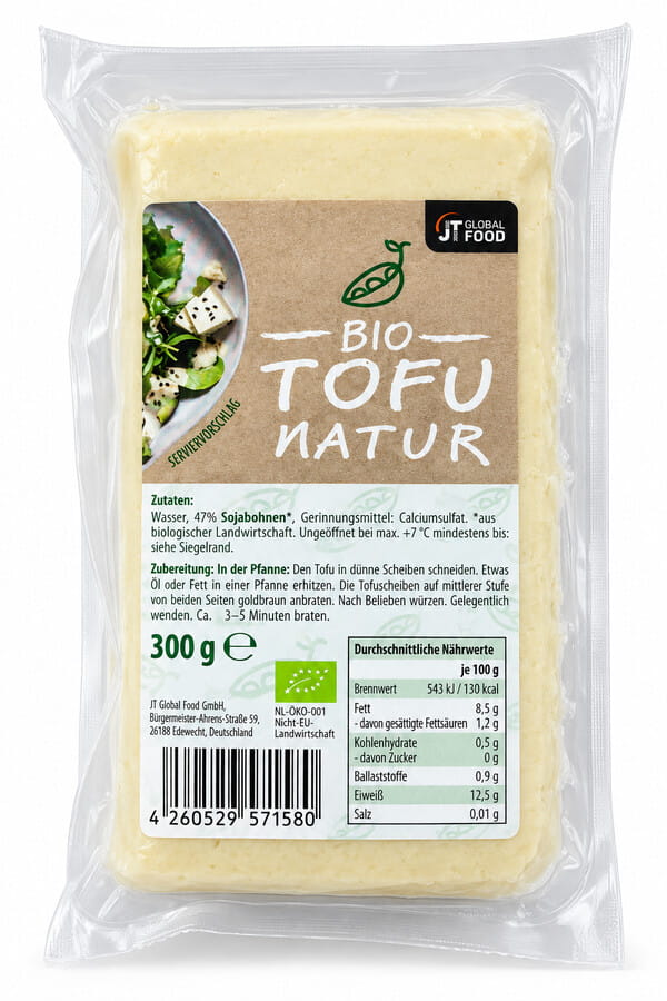 BIO Tofu Natur am Stück 400g