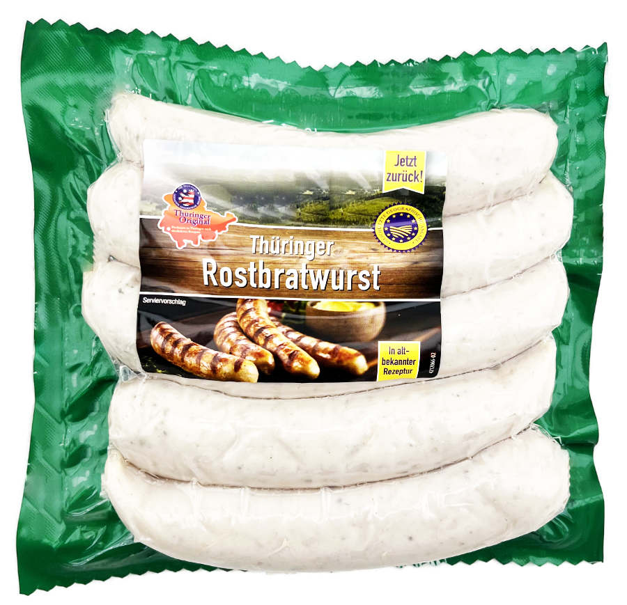 Thüringer Rostbratwurst 5er 500g
