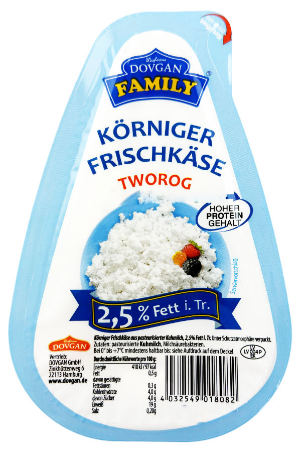 Körniger Frischkäse 2,5% Fett 250g