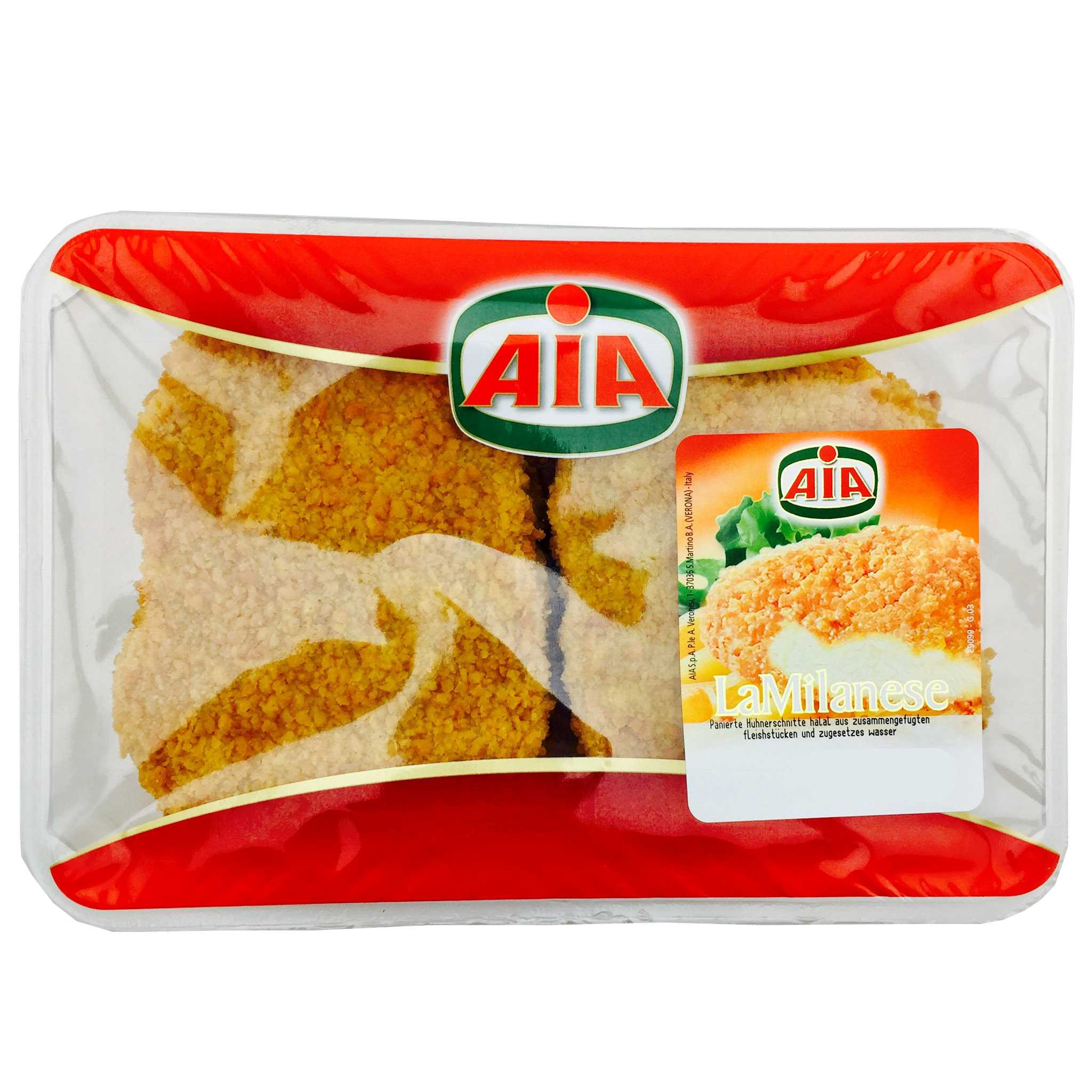 Hähnchenschnitte La Milanese Halal ca 1200g