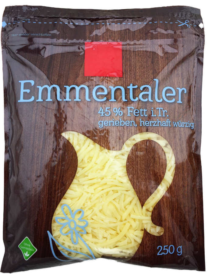 Emmentaler gerieben 250g