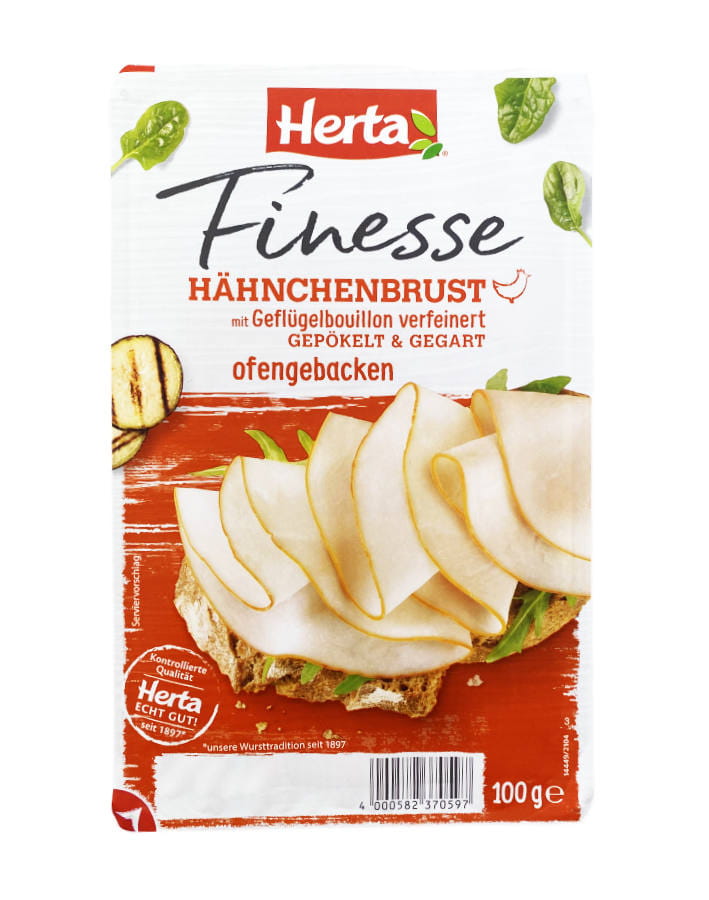 Herta Finesse Hähnchenbrust ofengebacken 100g