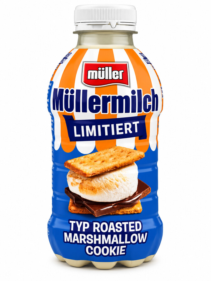 Müllermilch Typ Roasted Marshmallow Cookie Limited Edition 420g