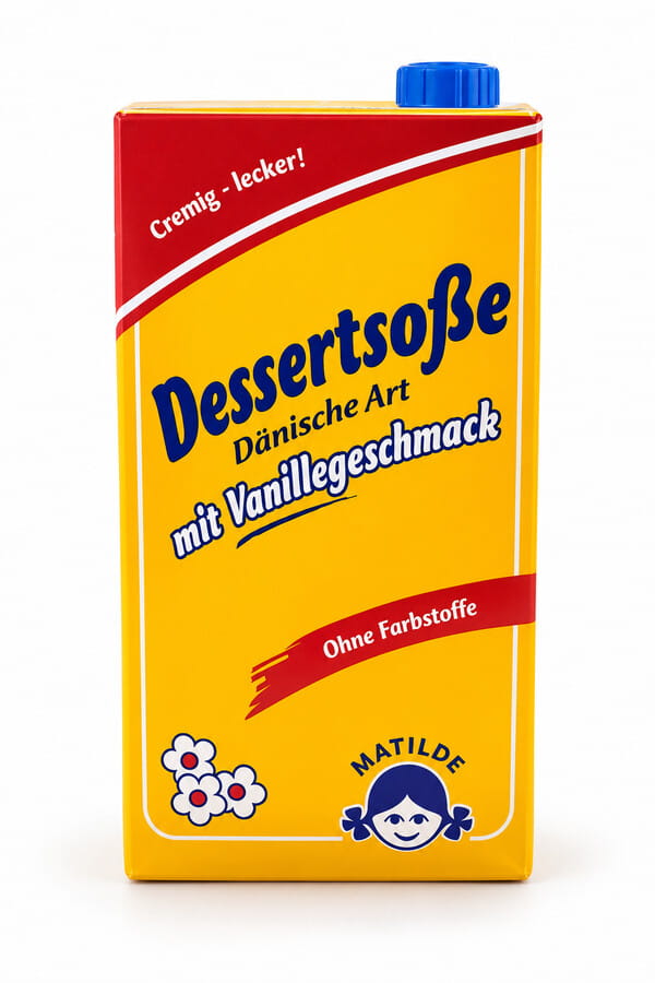 Matilde Dessertsoße mit Vanillegeschmack 500ml 
