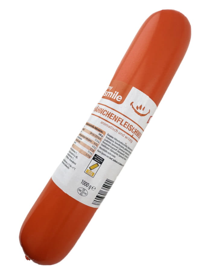 Hähnchenfleischwurst XXL 1000g