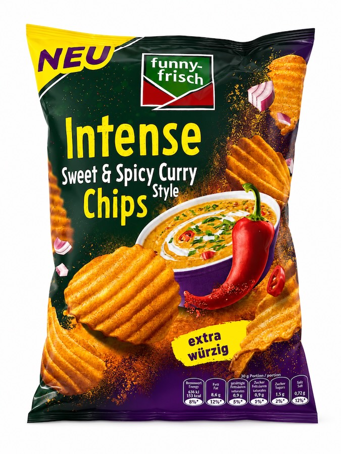 Chipsfrisch Intense sweet and spicy 110g