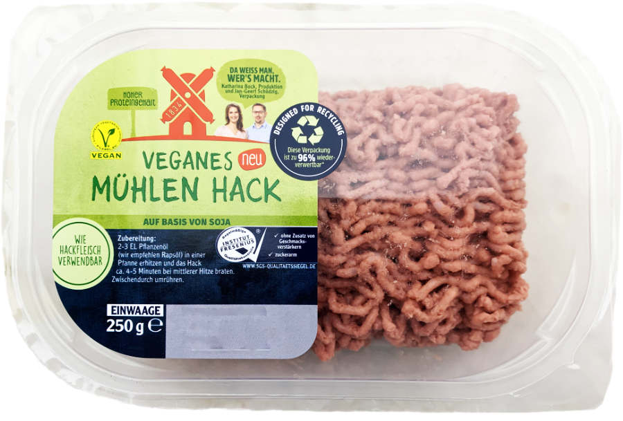 Veganes Mühlen Hack 250g