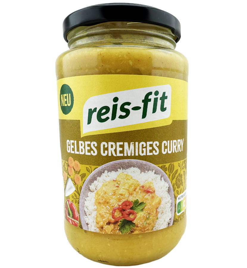 reis-fit Gelbes Cremiges Curry 410g