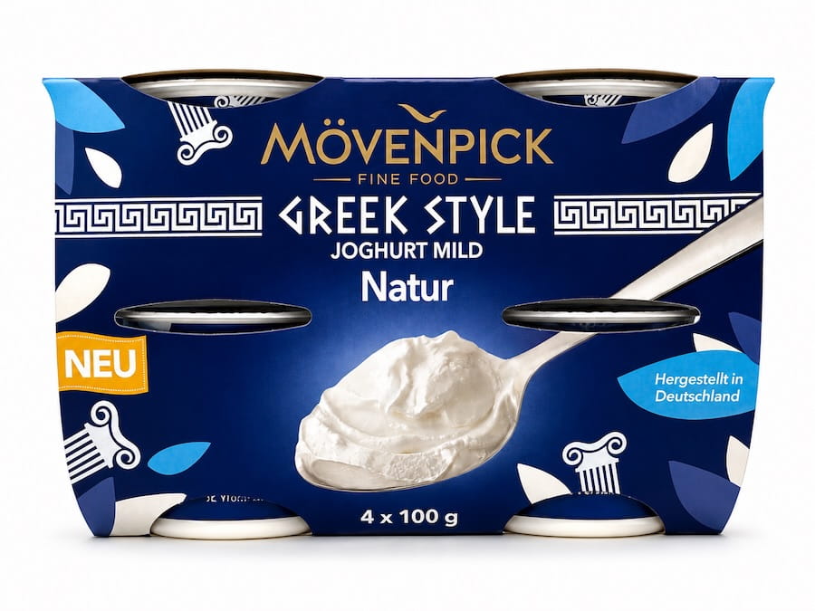 Mövenpick Joghurt Natur nach griechischer Art 4er 400g