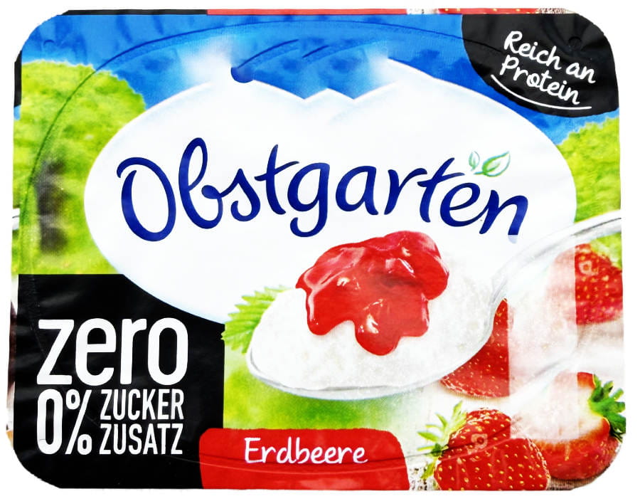 Ehrmann Obstgarten Erdbeere Zero Zucker 120g
