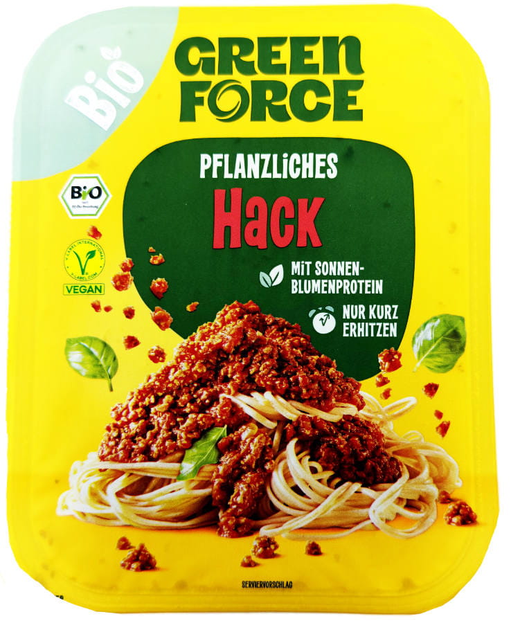Pflanzliches BIO Hack 180g