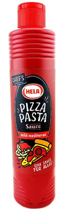 Hela Pizza Pasta Sauce Mild Mediterran 800ml
